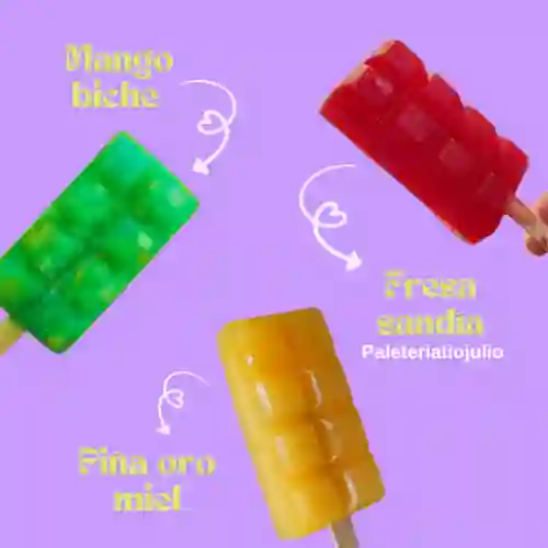 Combo de 3 Paletas Refrescantes