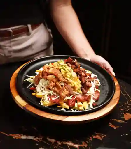 Salchipapa Montañera