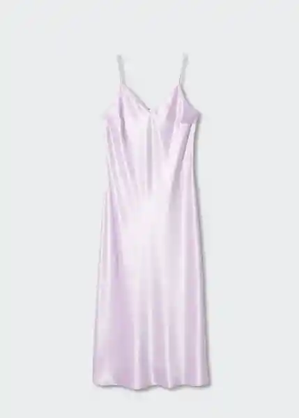 Vestido Josh Malva Talla M Mujer Mango