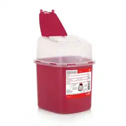Estra Recipiente Residuos Corto Punsantes Rojo 2.8 L
