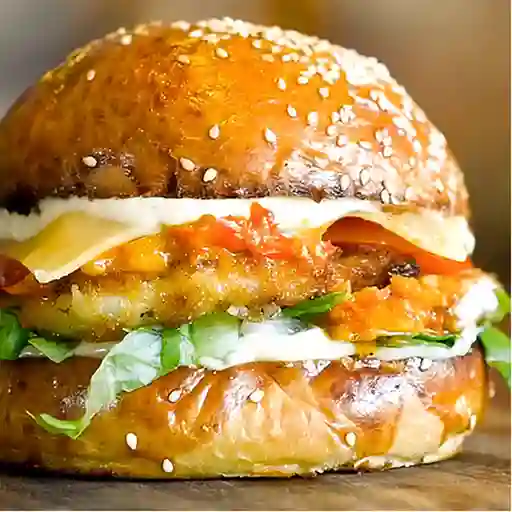 Hamburguesa de pollo