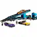 Lego Set de Construcción Camión de Transporte Con Deportivos