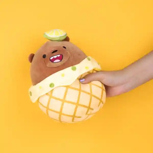 Peluche Oso Pardo Postre Limón Wbb Miniso