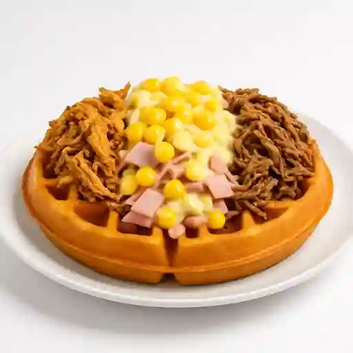 Waffle de especial de la casa