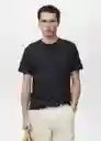 Camiseta Cherlo Navy Talla M Hombre Mango