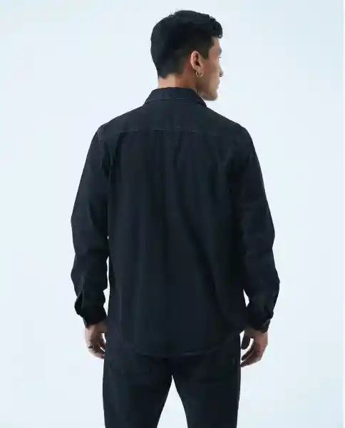 Camisa Hombre Negro Talla M 510D001 Americanino