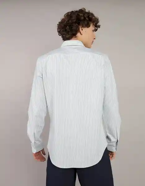 Camisa Hombre Verde Talla: LARGE 2830333 American Eagle