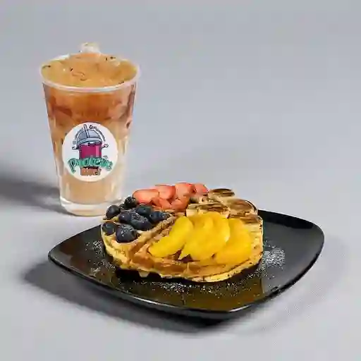 Proteína y Wafles