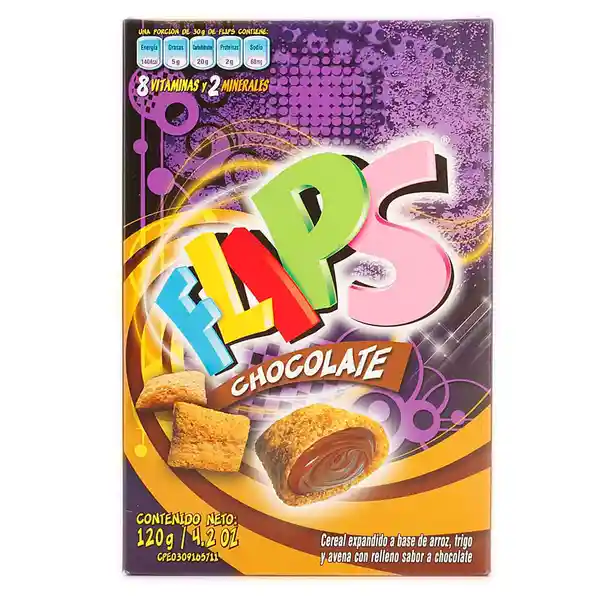 Flips Cereal Chocolate