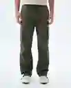 Pantalón Hombre Verde Talla 32 839f001 Americanino