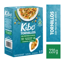 Kibo Pasta Tornillos con Proteína de Arveja