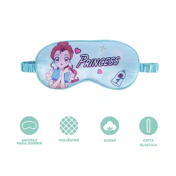 Antifaz Para Dormir Serie Disney Manga Princesas Bella Miniso