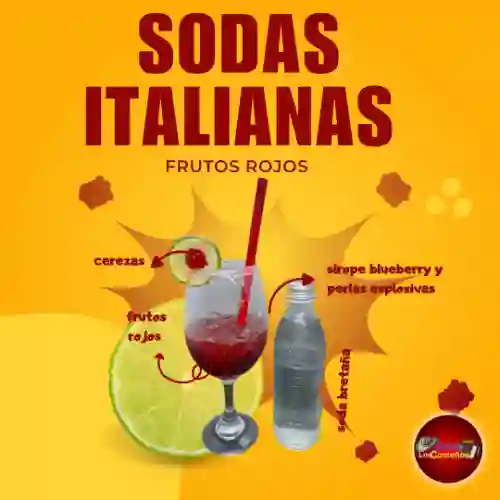 Soda Italiana Frutos Rojos