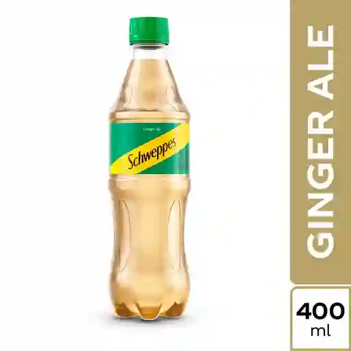Gaseosa schweppes ginger ale 400 ml