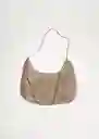 Bolso P Sasha Oro Talla 99 Mujer Mango