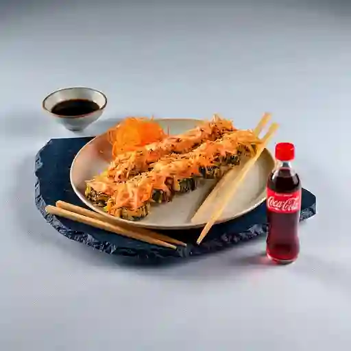 Combo Crazy Roll + Coca-Cola Sabor Original 400 ml