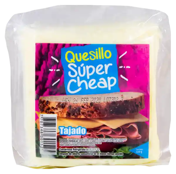 Quesillo Tajado Super Cheap Queso