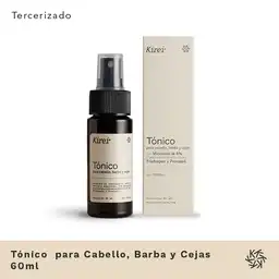 Minoxidil Tónico Para Cabello Barba y Cejas Kirei