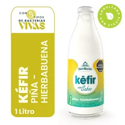 Kefir Piña Hierbabuena San Martin