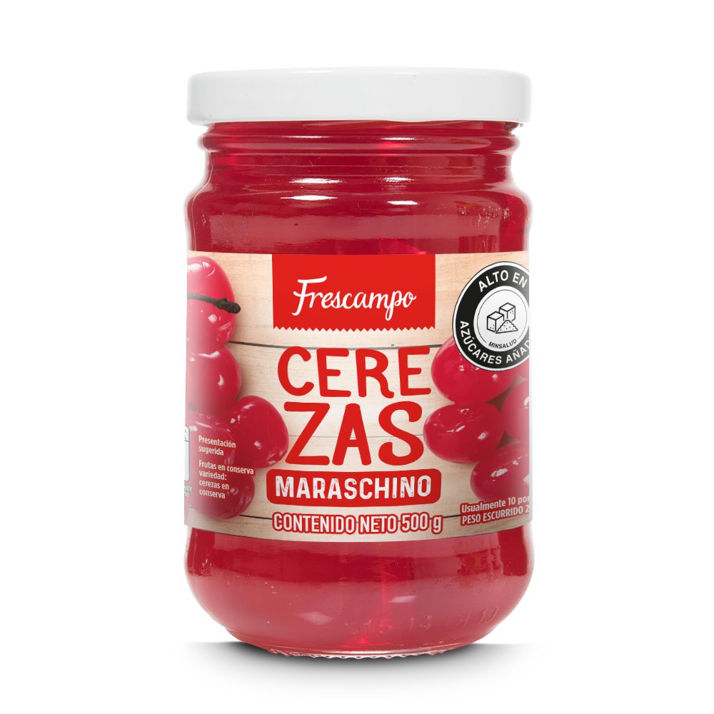 Mermelada de Cerezas Maraschino Frescampo 500 g