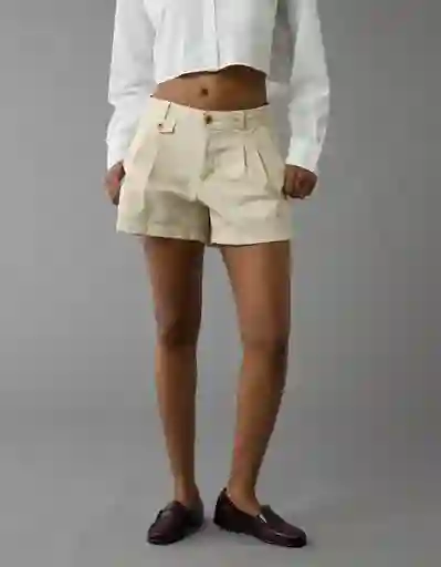 Short Mujer Beige Talla: 4 8255106 American Eagle