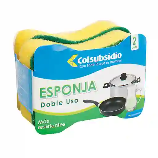 Colsubsidio Esponjilla Doble Uso