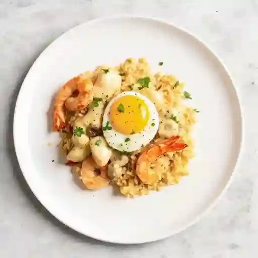 Cremoso De Pulpo Y Camaron