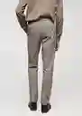 Pantalón Brest Ceniza Talla 38 Hombre Mango