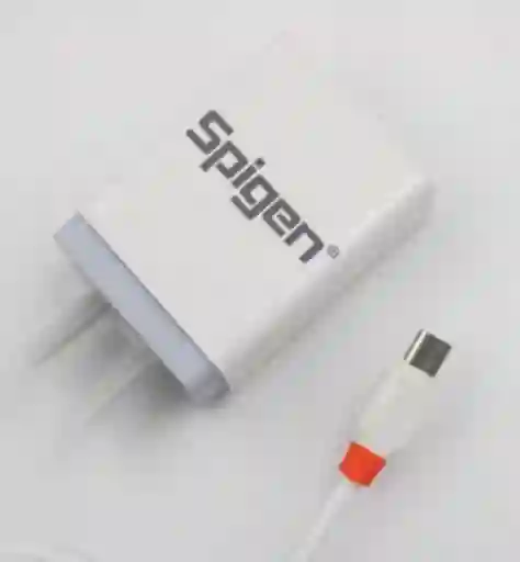 Spigen Cargador Tipo-C Blanco SP-C08