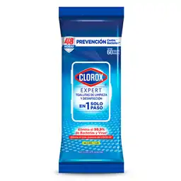 Clorox Toalla Desinfectante Expert Fresco Flowpack