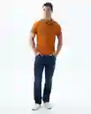 Camiseta Hombre Amarillo Talla M 800G001_AMA171047 Americanino
