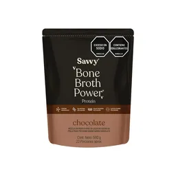 Savvy Proteína Bonebroth Chocolate