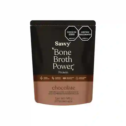 Savvy Proteína Bonebroth Chocolate