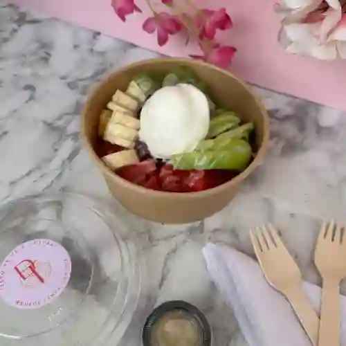Ensalada de Frutas Mas Heleado