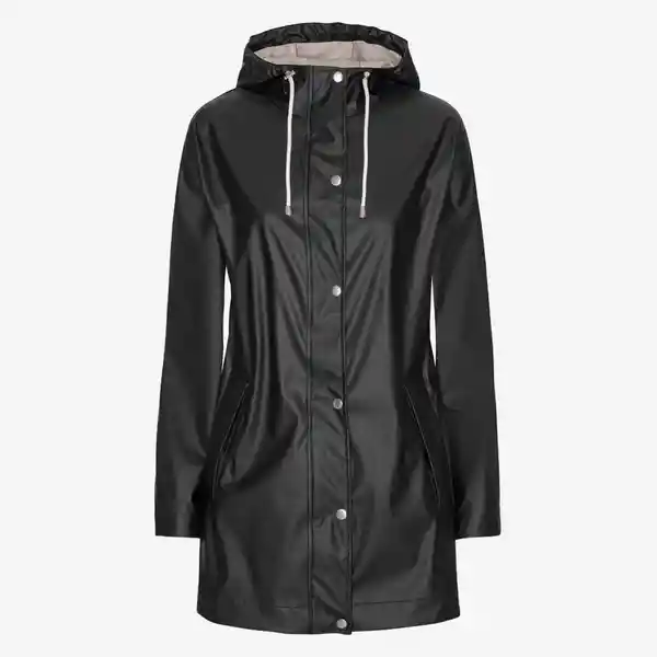 Ilse Jacobsen Chaqueta Impermeable Negra 40