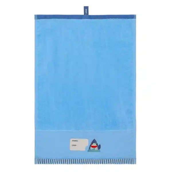 Toalla de Mano Preescolar Azul Casaideas
