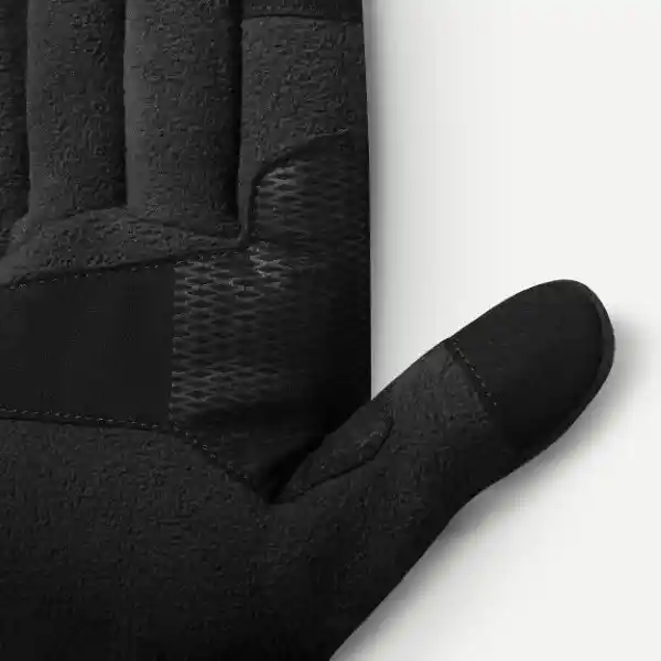 Kiprun Guantes Fibra Polar de Trekking Adulto Negro XS MT500