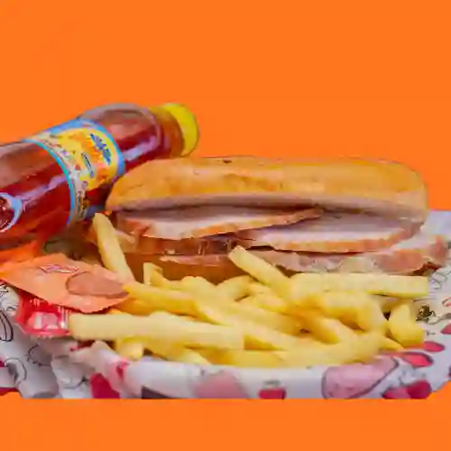 Sándwich Pernil de Cerdo