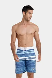 Pantaloneta Pacific Stripes 20 Pulgadas Hombre Talla M