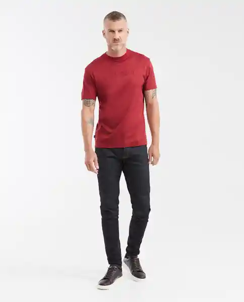 Camiseta Graphic Rojo Pasa Ultraoscuro Talla XL Chevignon