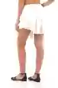 Falda Fleur Marfil Talla XS Mercedes Campuzano