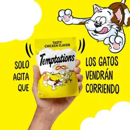 Temptations Snack para Gatos Adultos Pollo