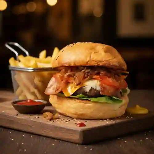 Hamburguesa Capricciosa