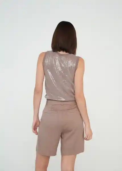 Tejido Mujer Crudo Novia Claro Talla M 589g014 Naf Naf