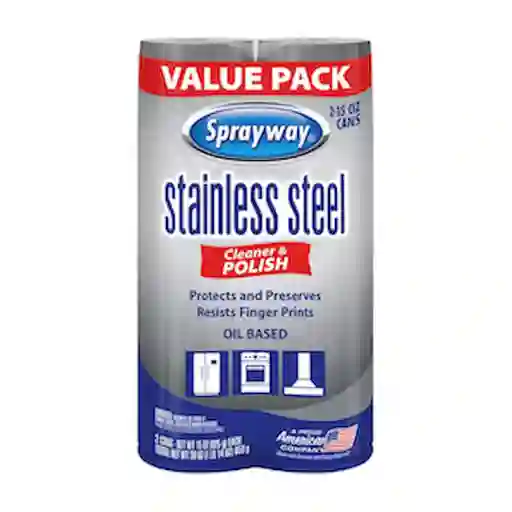Sprayway Pack Limpiador de Acero Inoxidable