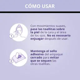 Neutrogena Toallitas Desmaquillantes Night Calming
