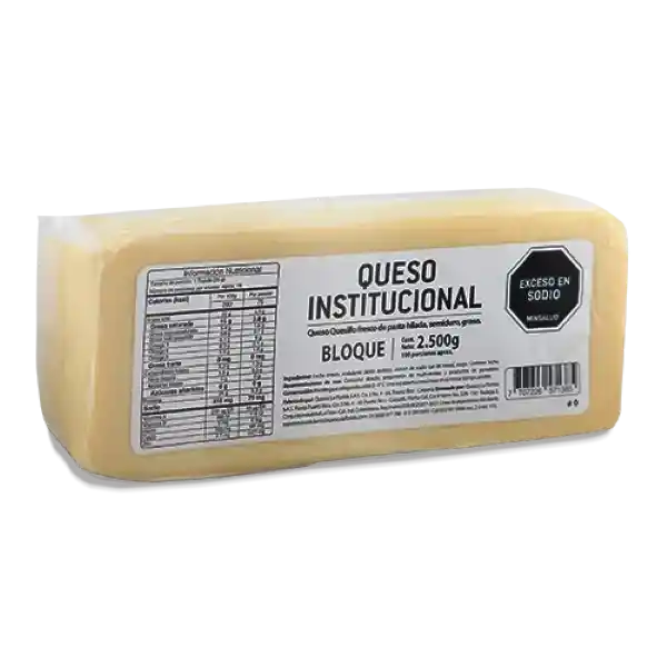 La Florida Queso Institucional Bloque