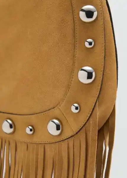 Bolso G Gari Mostaza Talla 99 Mujer Mango