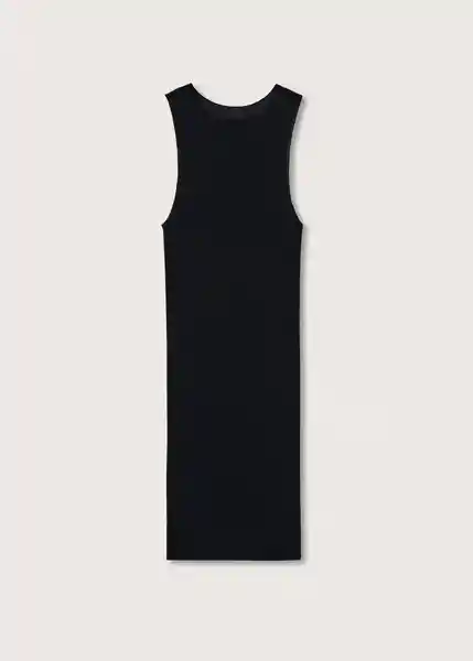 Vestido Karl Negro Talla S Mujer Mango