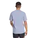 Adidas Camiseta Logo Manga Corta Entrenamiento Morado T L